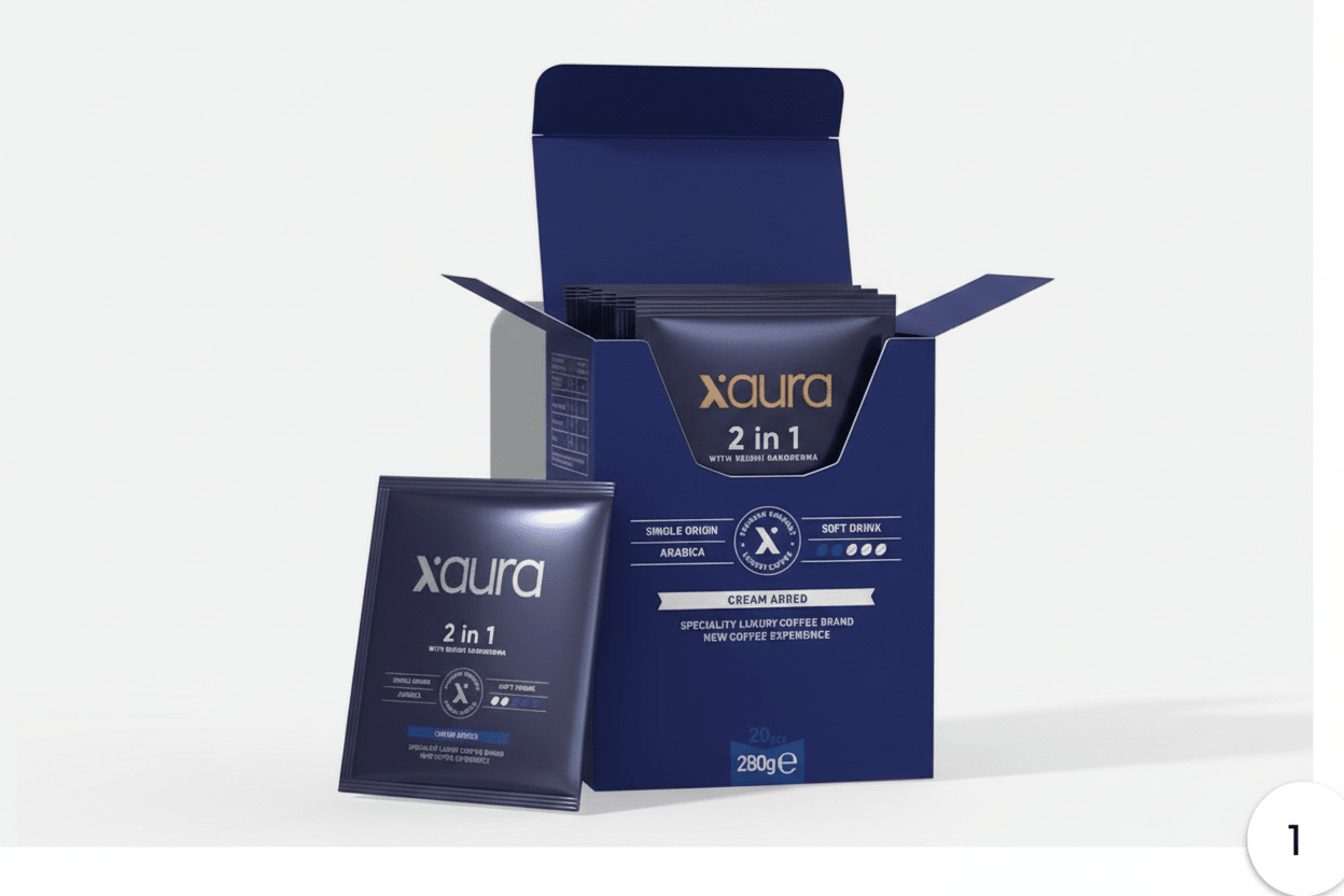 Xaura 2-in-1 Coffee with Reishi Mushroom