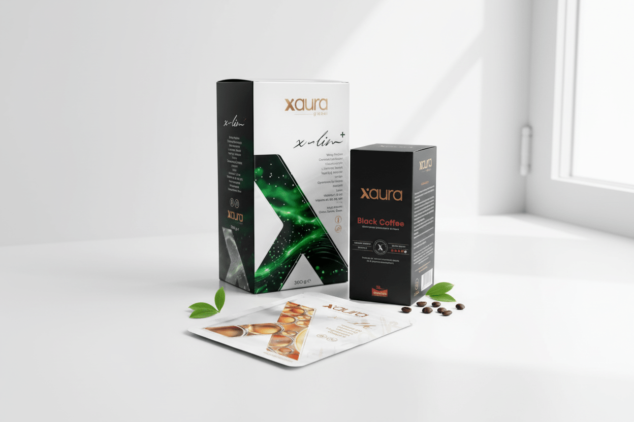 Xaura Premium Wellness Bundle – X-Lim Plus, Black Coffee & X dk Vitamine