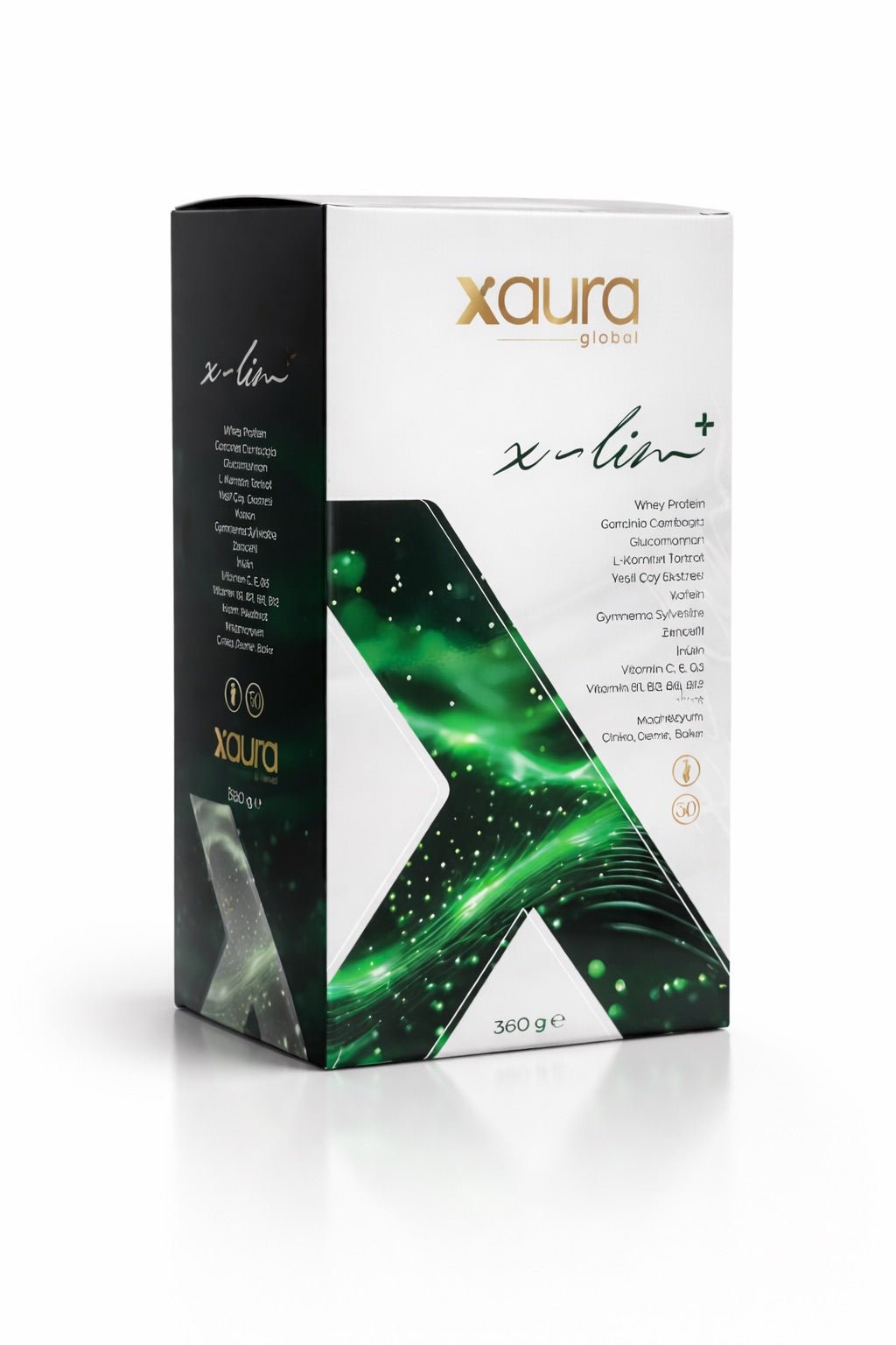 Xaura X-Lim Plus – Wellness-Pulver mit Gymnema, Grüntee & Proteinen