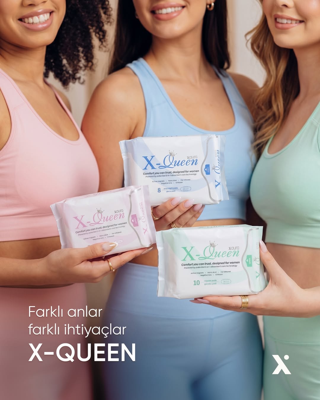 X-Queen – Premium Binden & Slipeinlagen von Xaura Care
