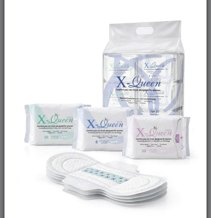 X-Queen Set Women's Sanitary Pads Newest Korean Technology New